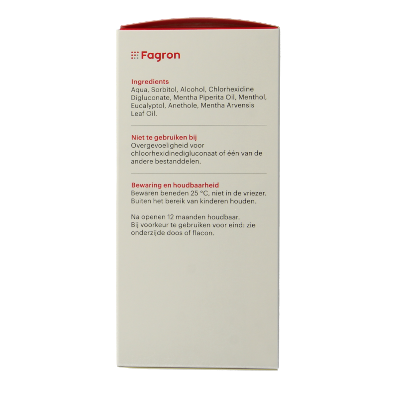 Fagron Chloorhexidine mondspoeling 0.2% 200 Milliliter