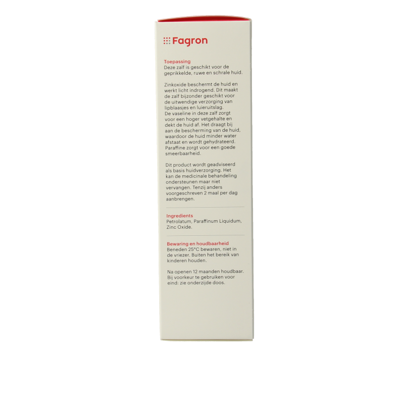 Fagron Zinkoxidezalf 10% 100 Gram