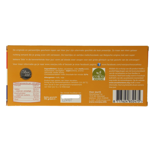 Voor Jou! Wensreep geslaagd 70 Gram