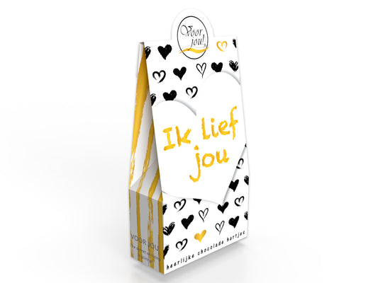 Voor Jou! Cadeaudoosje ik lief jou  100 Gram