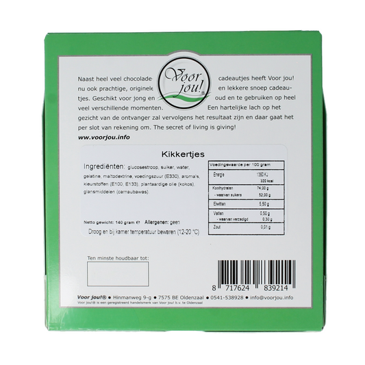 Voor Jou! Heel veel opkikkertjes 140 Gram