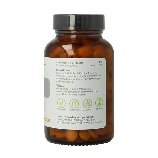 Proviform Vitamine D3 25 mcg (1000IE) 300.00 Tabletten