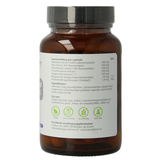 Proviform Valeriaan slaap relax complex 60.00 Vegetarische capsules