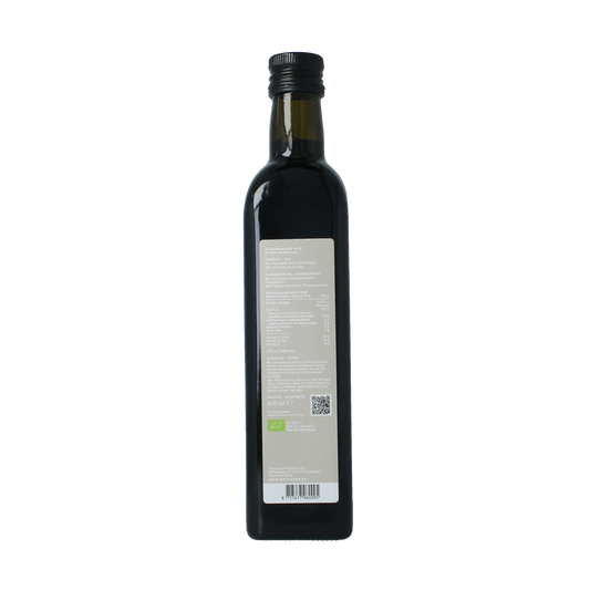 Mattisson Hennepzaadolie raw koudgeperst bio 500.00 Milliliter