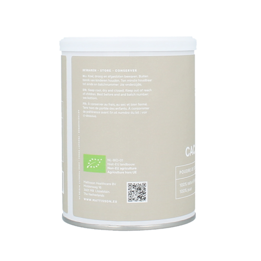 Mattisson Cacao poeder bio 100 Gram