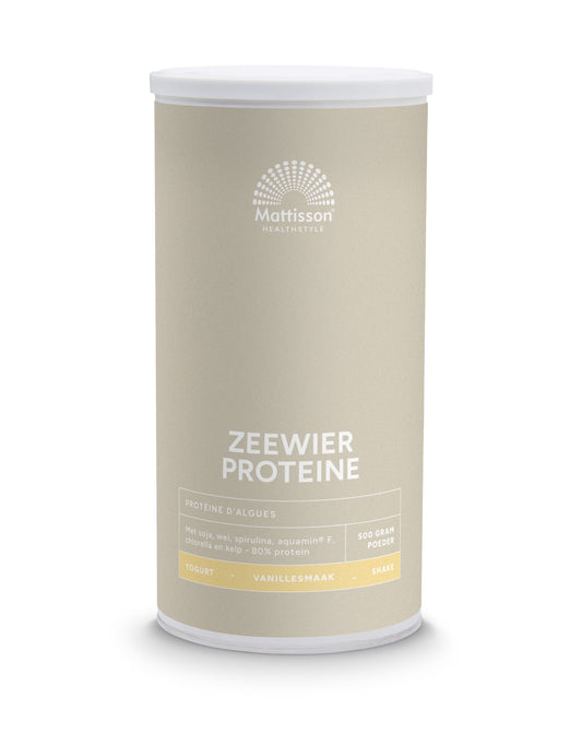 Mattisson Absolute zeewier eiwit vanille 500.00 Gram