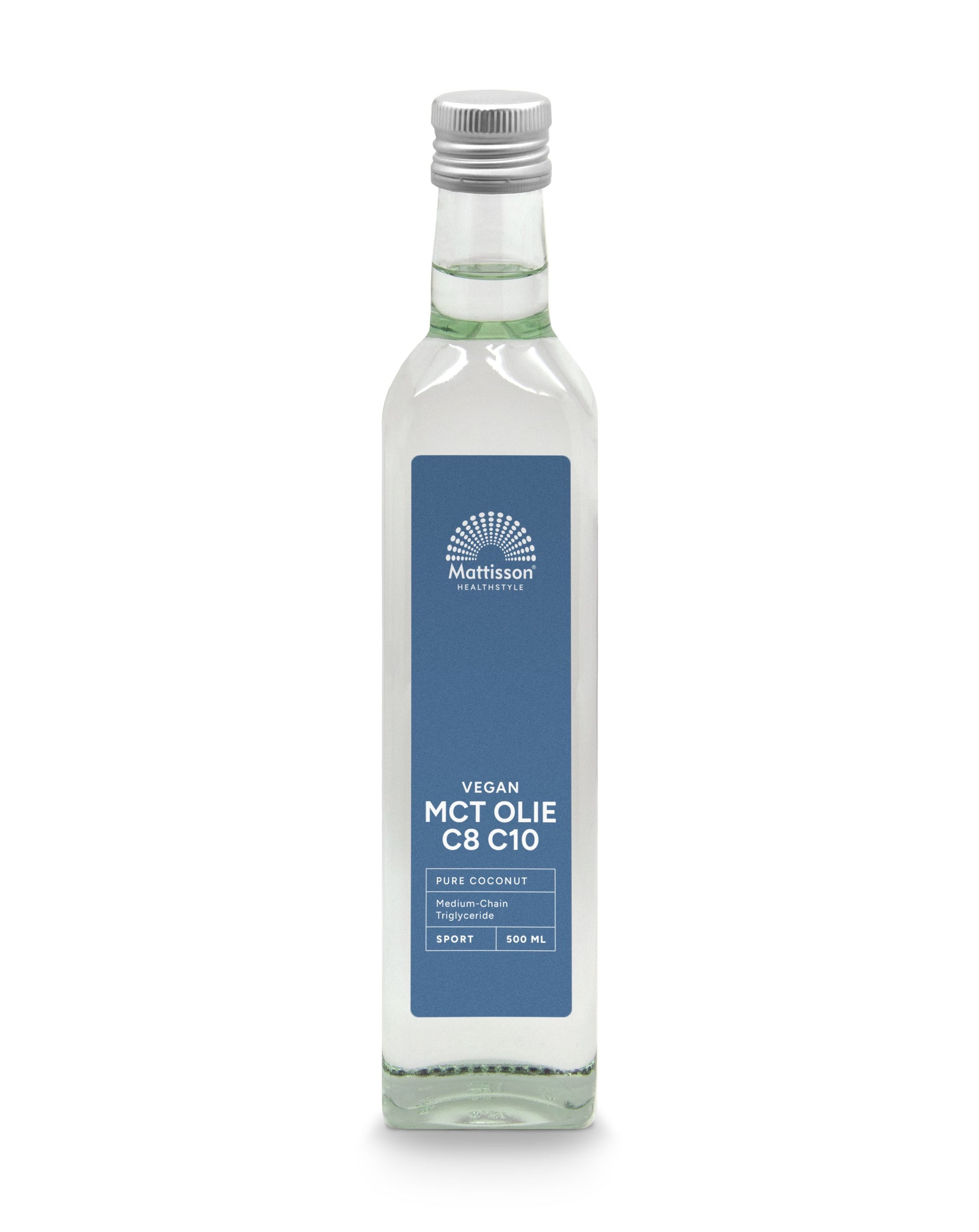 Mattisson MCT olie coconut blend 60% caprylic acid 500 Milliliter
