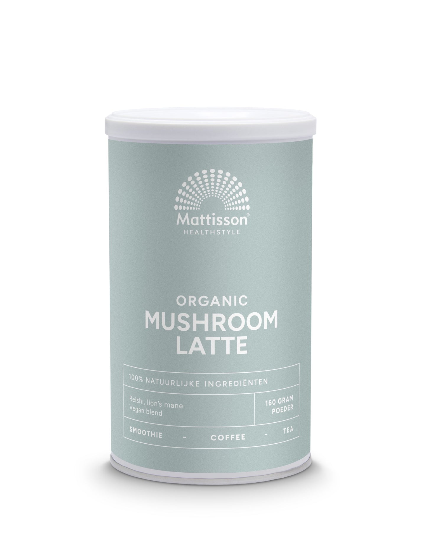 Mattisson Latte mushroom reishi - cordyceps bio 160 Gram