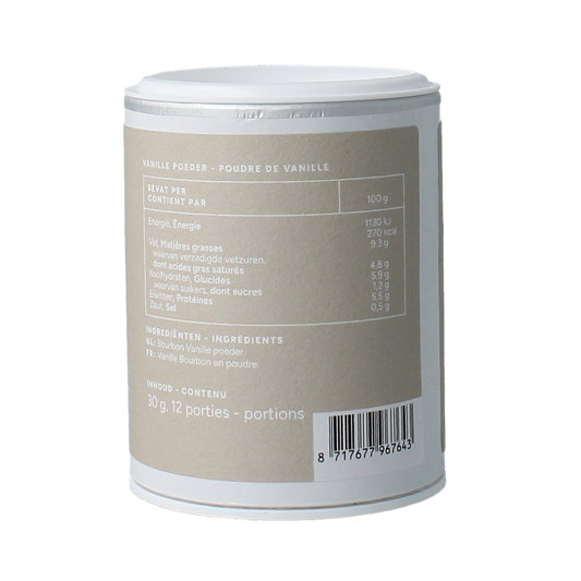Mattisson Bourbon vanille poeder 30.00 Gram