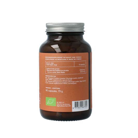 Mattisson Psyllium Husk 750mg bio 90.00 Vegetarische capsules
