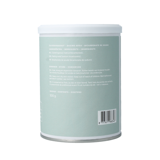 Mattisson Baking soda zuiveringszout natriumbicarbonaat 300.00 Gram