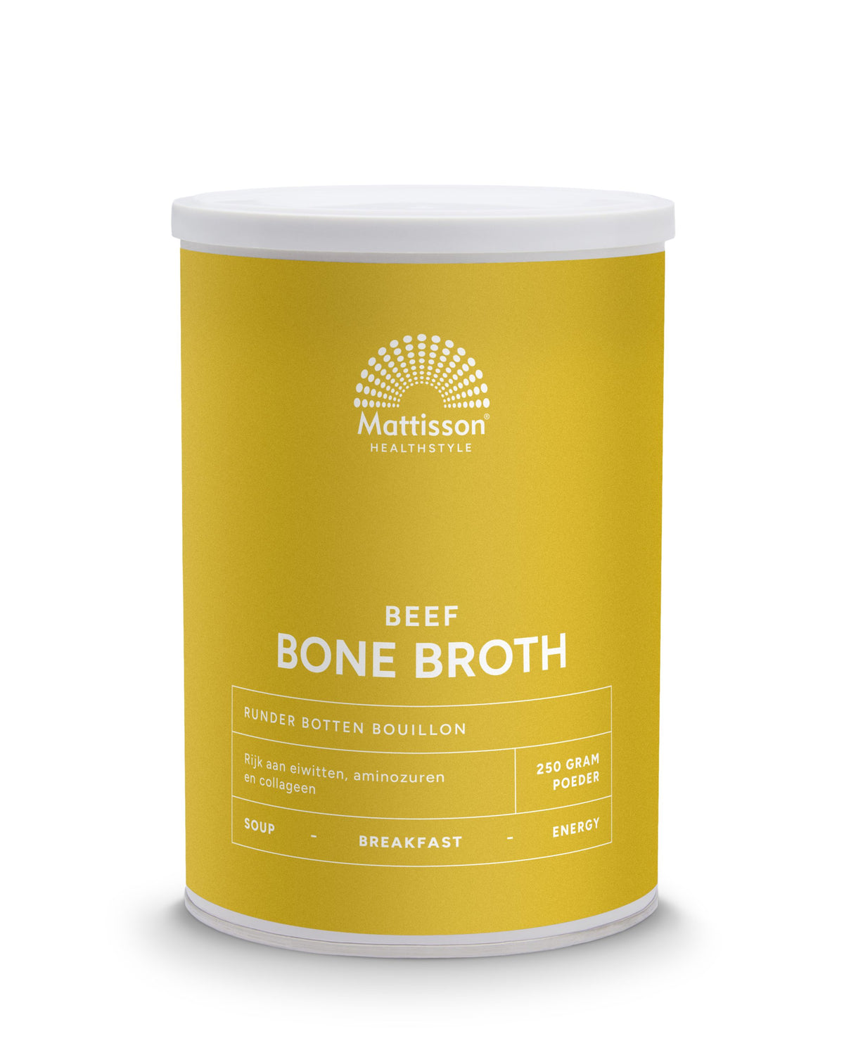 Mattisson Beef bone broth botten bouillon 250.00 Gram