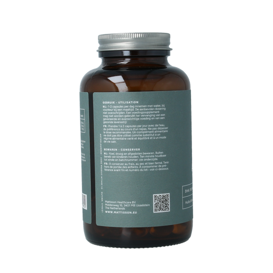 Mattisson Vegan omega 3 algenolie DHA 150mg EPA 75mg 180 Vegetarische capsules