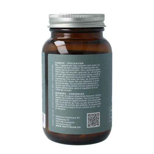 Mattisson Vegan omega-3 algenolie DHA 260mg 60 Vegetarische capsules