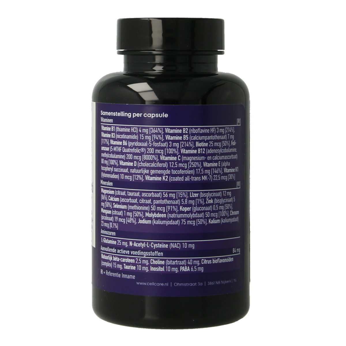 CellCare Zwangerschapsmulti 60 Capsules
