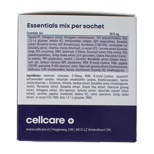 CellCare Cell Essentials multivitamine poeder 30 Zakjes
