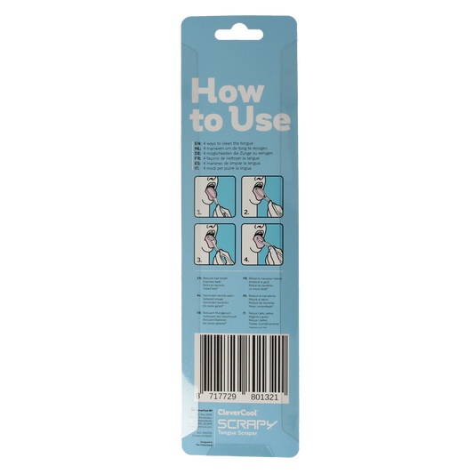 Clevercool Scrapy tongschraper 1.00 Stuks