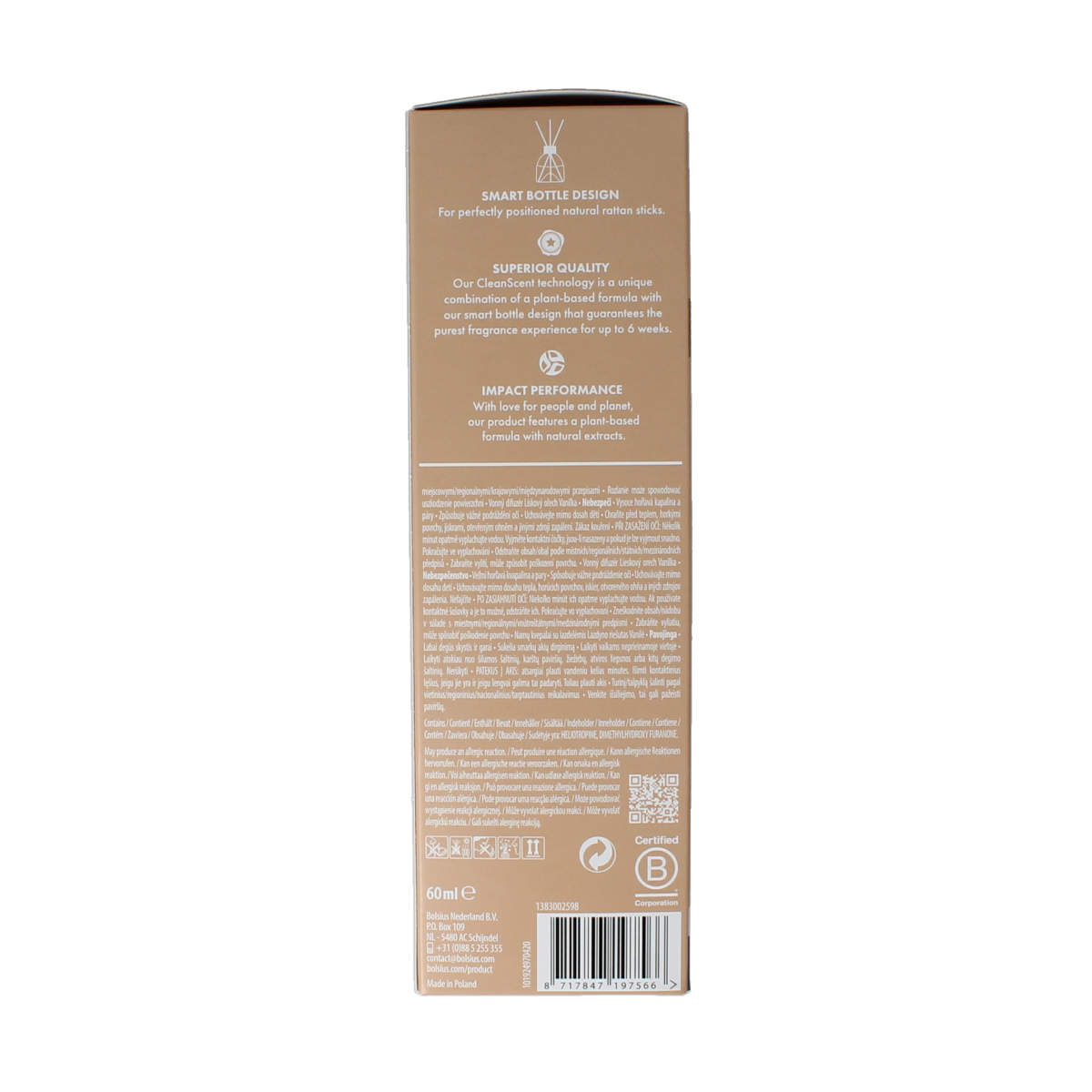 Bolsius Geurverspreider glow silent night 60.00 Milliliter