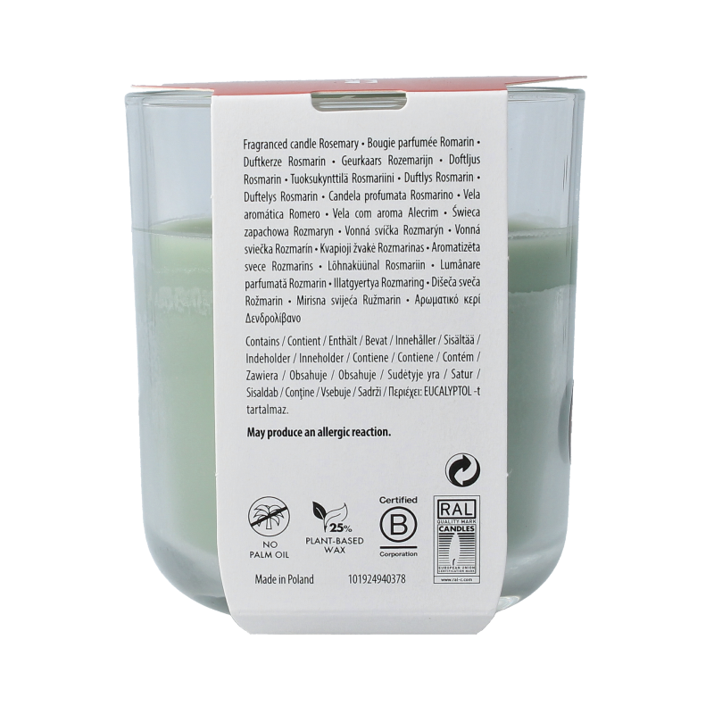 Bolsius Geurglas 97/85 true scents rosemary 1 Stuks