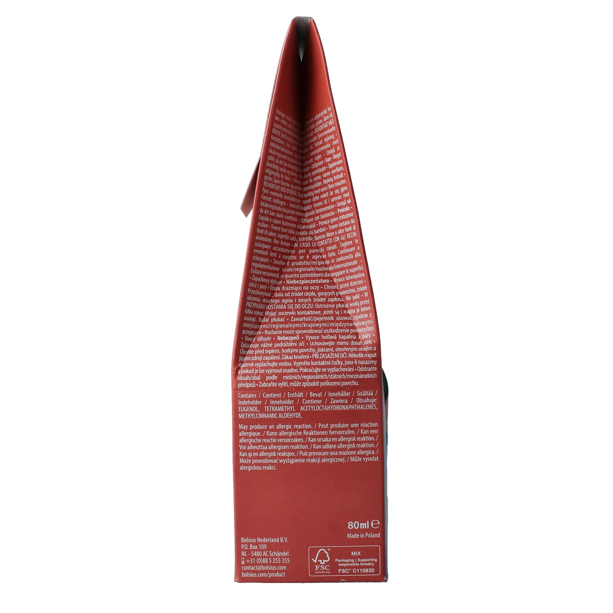 Bolsius Geurverspreider true joy woody wellness 80.00 Milliliter