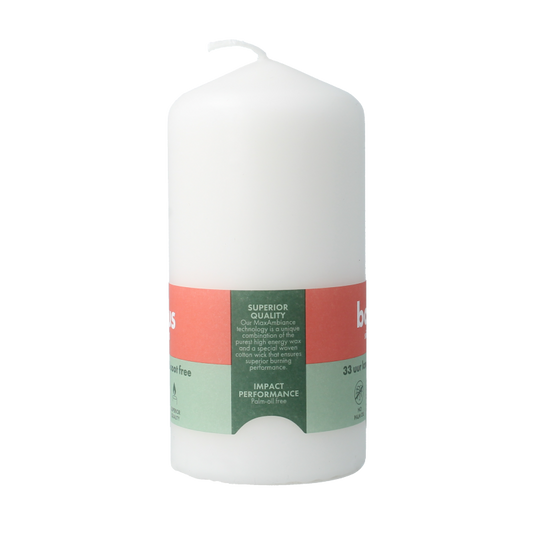 Bolsius Stompkaars 120-58 cloudy white 1 Stuks