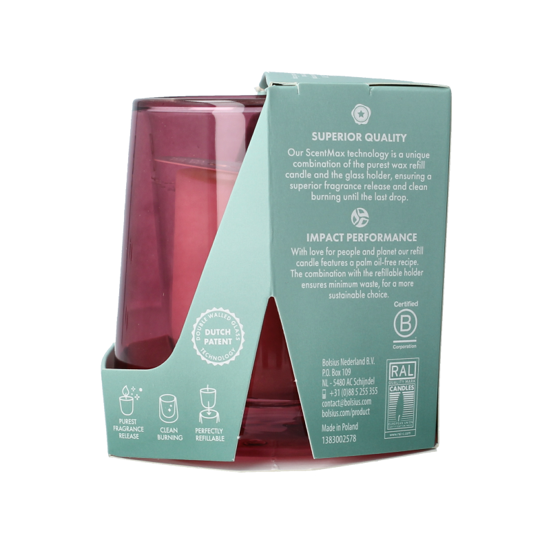 Bolsius Clean light startkit cedarwood & vetiver 1 Stuks