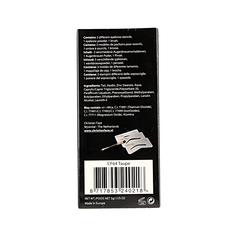 Christian Faye Eyebrow taupe 3 Gram