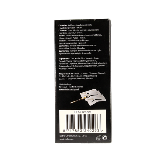Christian Faye Eyebrow bronze 3.00 Gram