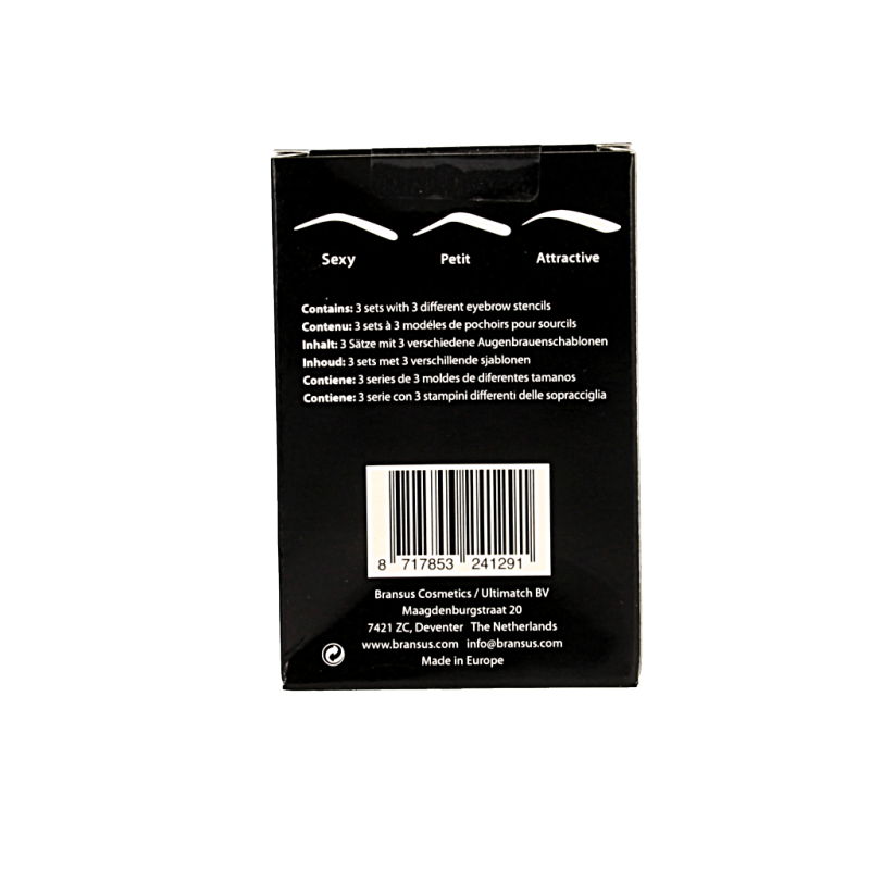 Christian Faye Eyebrow stencil set SPA 1 Set