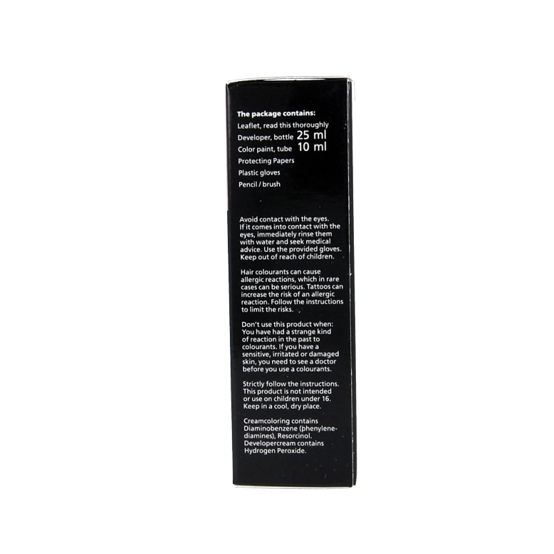 Christian Faye Eyebrow/eyelash dye black 1 Stuks