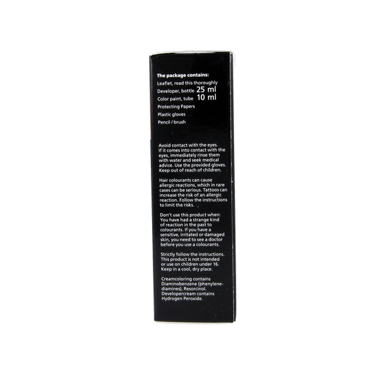 Christian Faye Eyebrow/eyelash dye black 1.00 Stuks