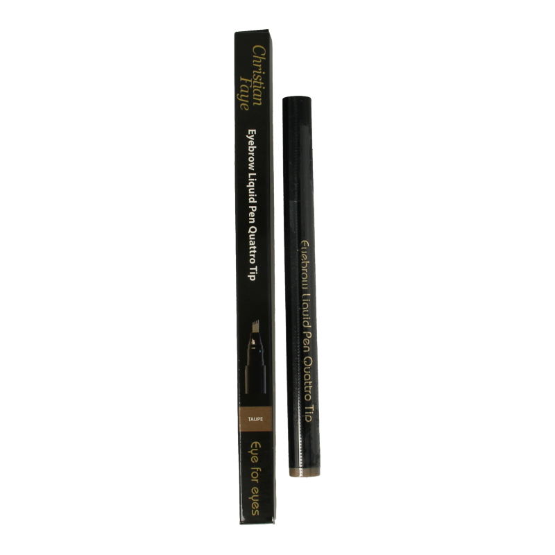 Christian Faye Eyebrow liquid pen quattro tip taupe 1.3 Gram