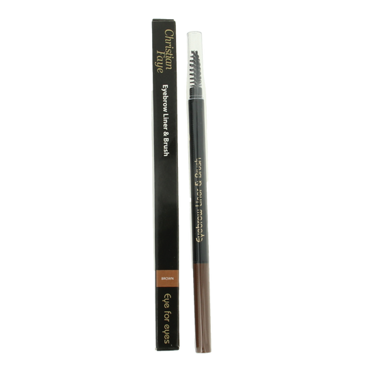 Christian Faye Eyebrow liner & brush brown 0.1 Gram