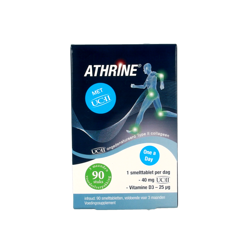 Athrine UC-II en Vitamine D3 90 Tabletten