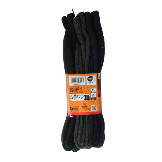 Apollo Thermosok 39-42 assorti donker 3 Paar