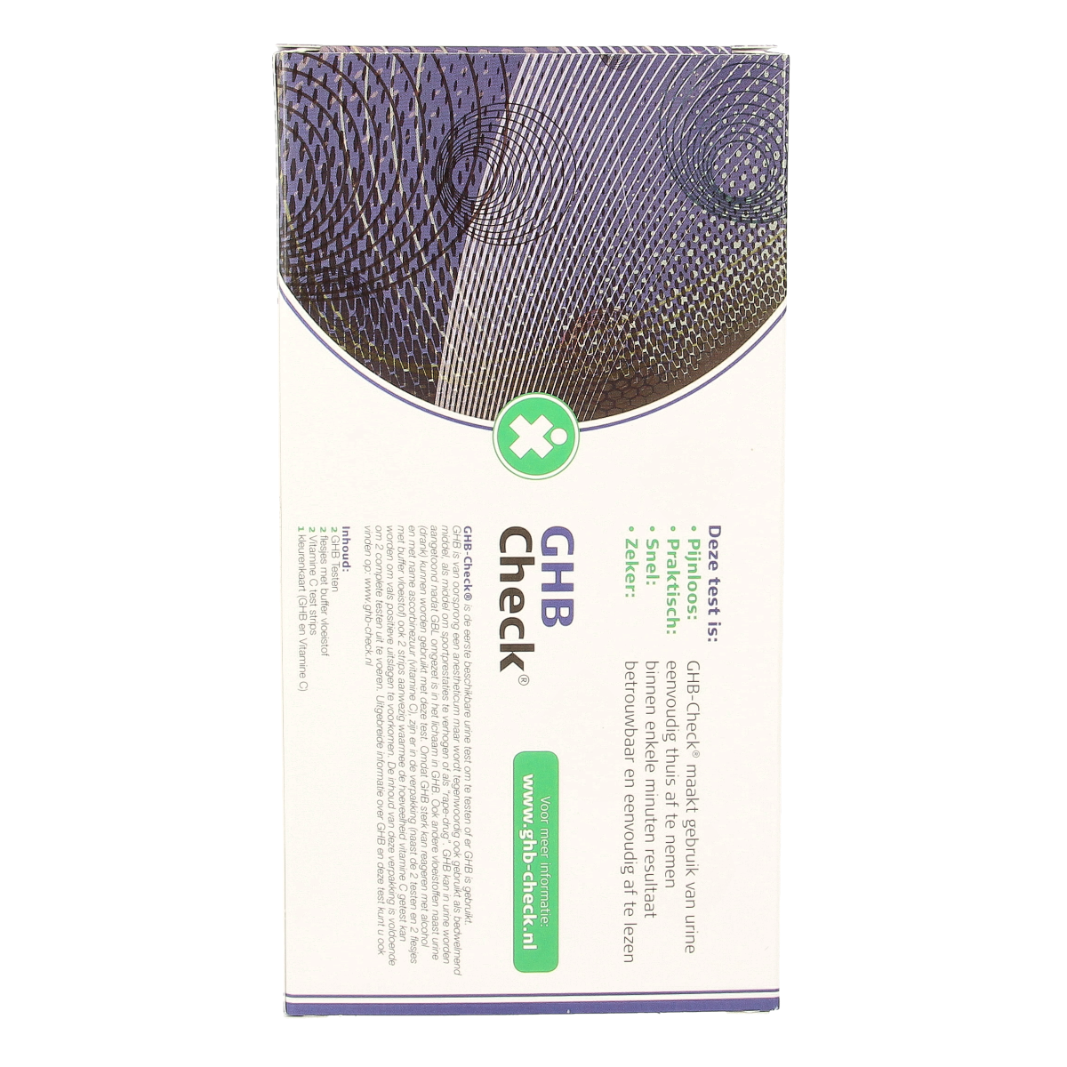 Testjezelf.nu GHB Check 2 testen 2.00 Stuks