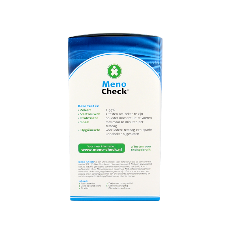 Testjezelf.nu Meno-check menopauze test 2 Stuks