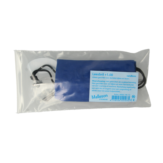 IBD Leesbril universeel randloos +1.00 1.00 Stuks