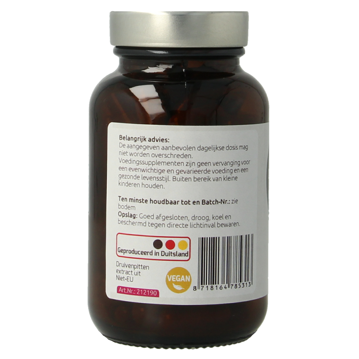 Hanoju OPC druivenpitten extract 400mg 90.00 Capsules