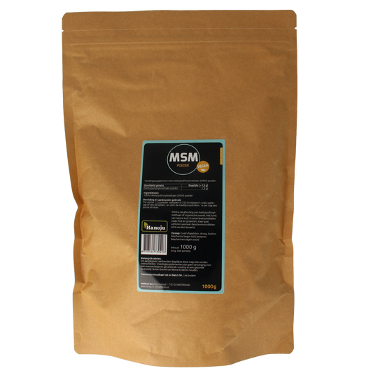 Hanoju MSM poeder 1.00 Kilogram
