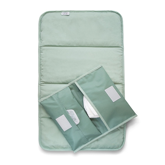 KipKep Napper verschoonset pale green/groen 1.00 Set