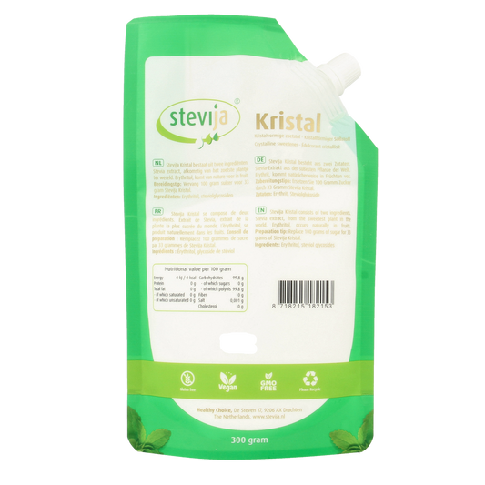 SteviJa Stevia kristal stazak 300.00 Gram