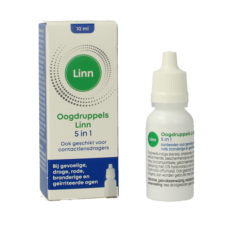 Linn Oogdruppels 5-1 euphrasia 10 Milliliter