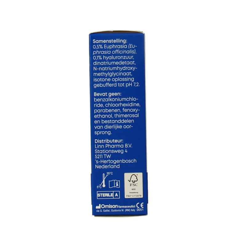 Linn Oogdruppels 5-1 euphrasia 10 Milliliter