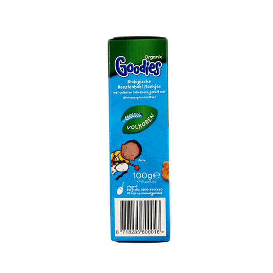 Organix Goodies Boerderijdieren koekjes 1+jr bio 100 Gram