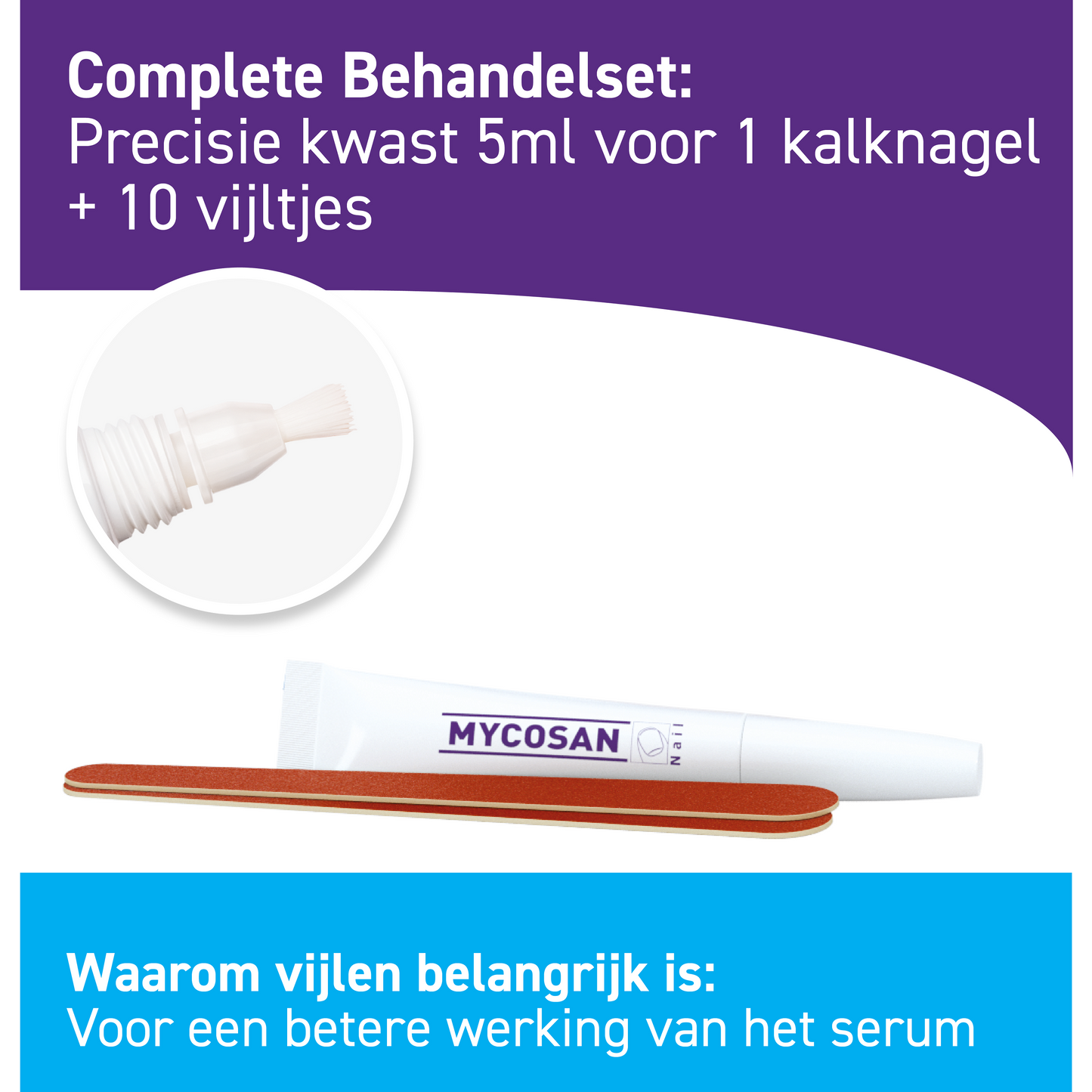 Mycosan Kalknagel behandelset 5 Milliliter