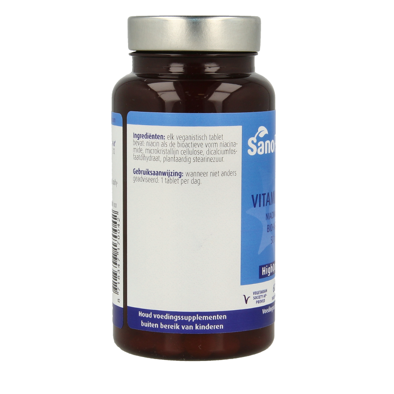 SanoPharm Vitamine B3 niacinamide 50mg 60 Tabletten