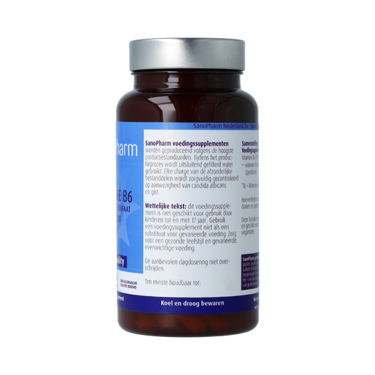 SanoPharm High Quality Vitamine B6 60.00 Capsules
