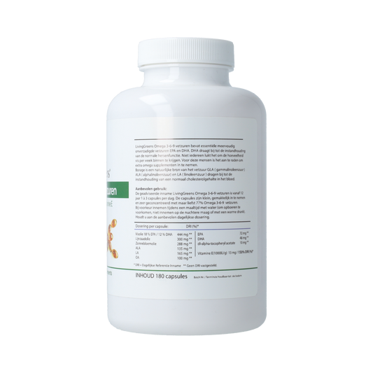Livinggreens Omega 3-6-9 complex 180.00 Capsules