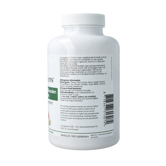 Livinggreens Multi vitaminen & mineralen antioxidant 300.00 Tabletten